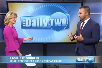 CEENTA LASIK surgeon Lee Wiley, MD, appeared on WSOC's Daily Two to discuss common LASIK misconceptions