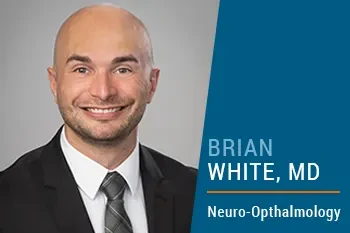 CEENTA neuro-ophthalmologist Brian White, MD