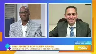 Dr. Joshua Levine on WCNC's Charlotte Today to discuss sleep apnea