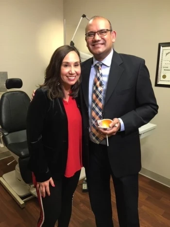 Dr. Sumit Gupta and Colleen Odegaard of Charlotte Today.