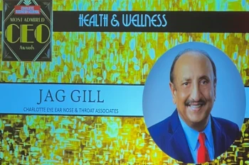 Dr. Jag Gill named Most Admired CEO by Charlotte Business Journal