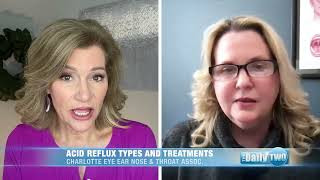 Jamie Scaglione, MD on WSOC Daily Two discussing acid reflux treatment