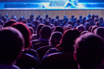 People listening to the opera