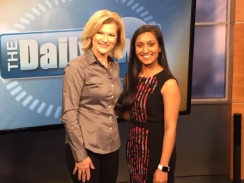Payal Patel, MD, and the host of the Daily Two.