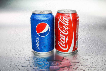 Pepsi and Coke