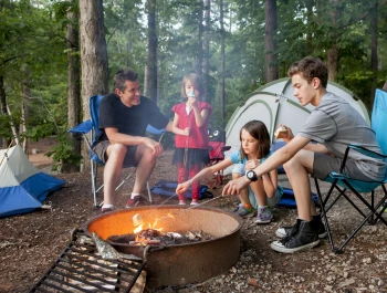 Camping can cause outdoor allergy symptoms