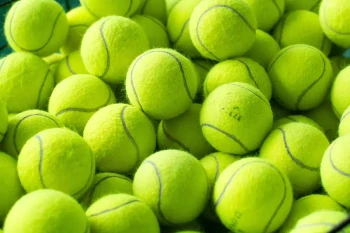 Tennis balls.