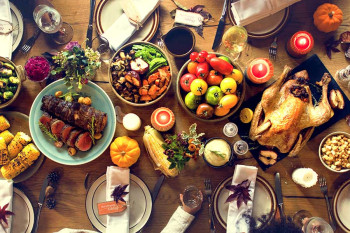 A Thanksgiving spread