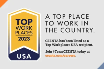 CEENTA Top Workplaces USA 2023