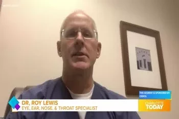 Dr. Roy Lewis on WCNC's Charlotte Today to discuss balloon dilation
