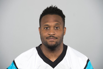 Panthers player Jarius Wright