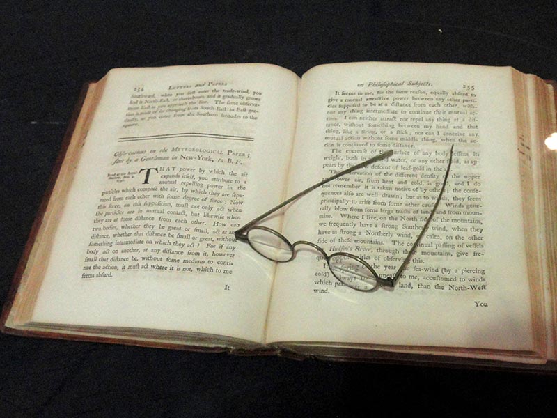 Benjamin Franklin's bifocals