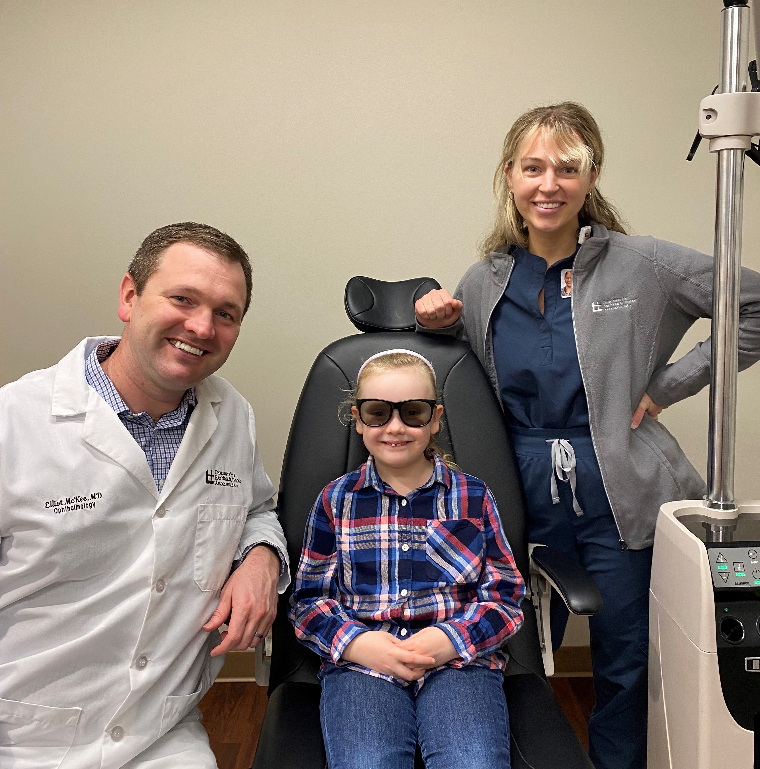 Sarah Frances Smith, Orthoptist for Pediatric Ophthalmologist Elliot McKee, MD