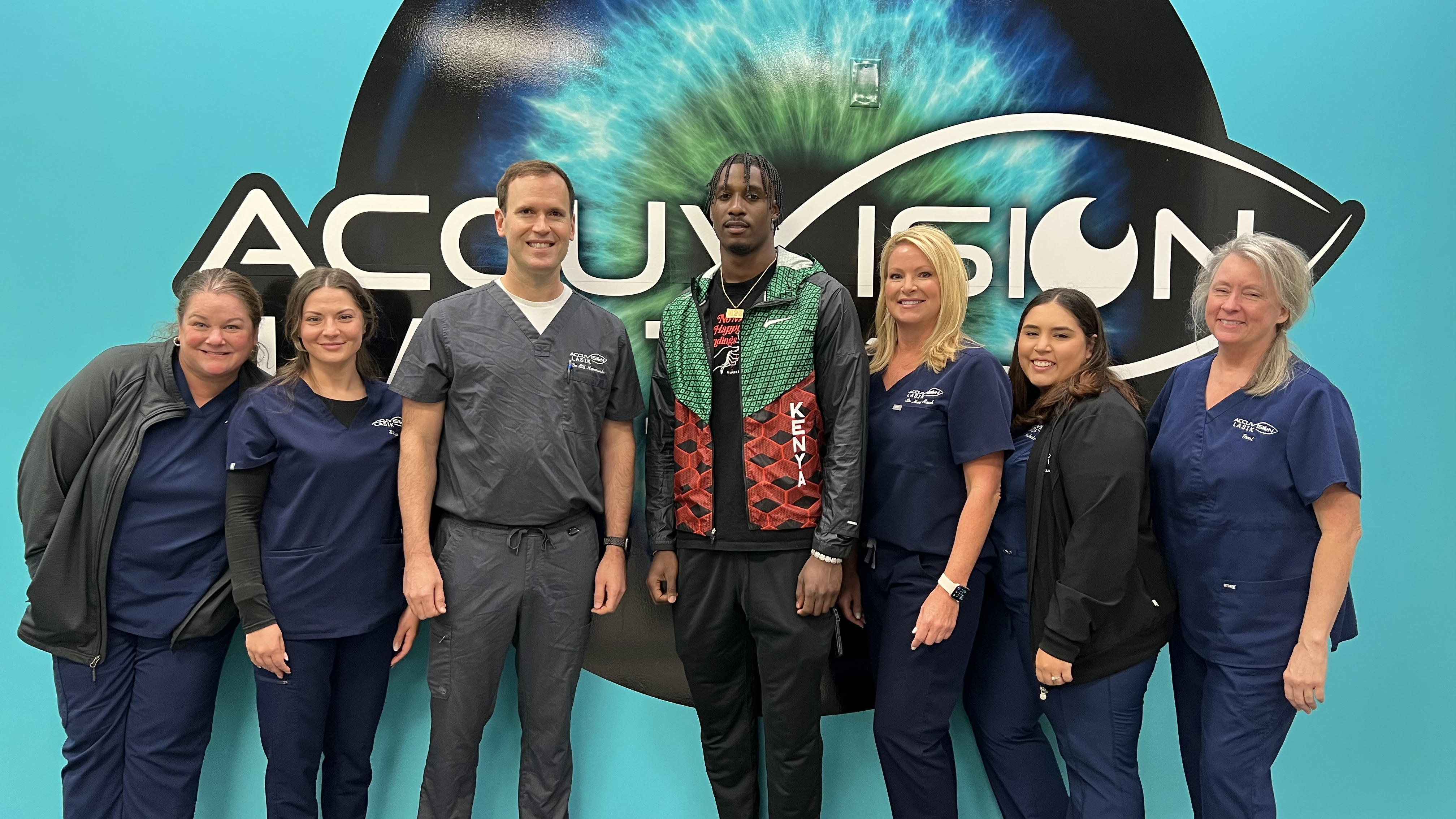 Carolina Panthers wide receiver Terrace Marshall Jr. received LASIK and PRK surgery from CEENTA