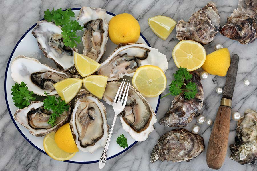 Eating oysters can be good for your eyes